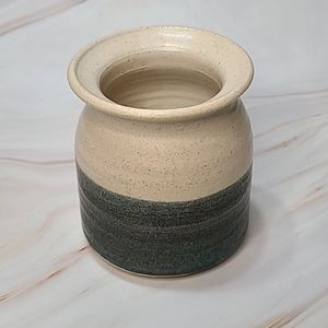 Small Pottery Vase signed